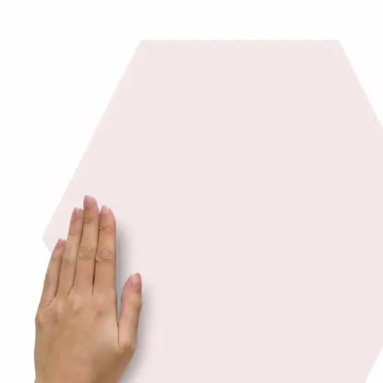 RoomMates Blush Beauty Dry Erase Hexagon Peel & Stick Decals {5}