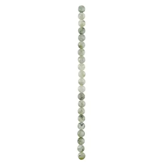 Gray Labradorite Faceted Coin Beads, 8mm by Bead Landing&trade; {4}