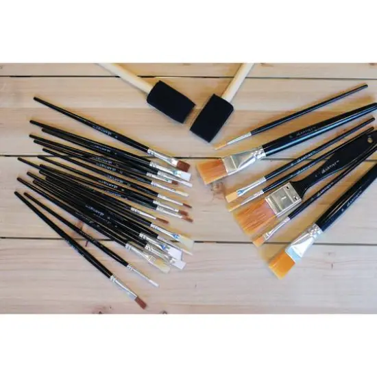 Hello, Artist! 25 Piece Craft Brush Value Pack {18}
