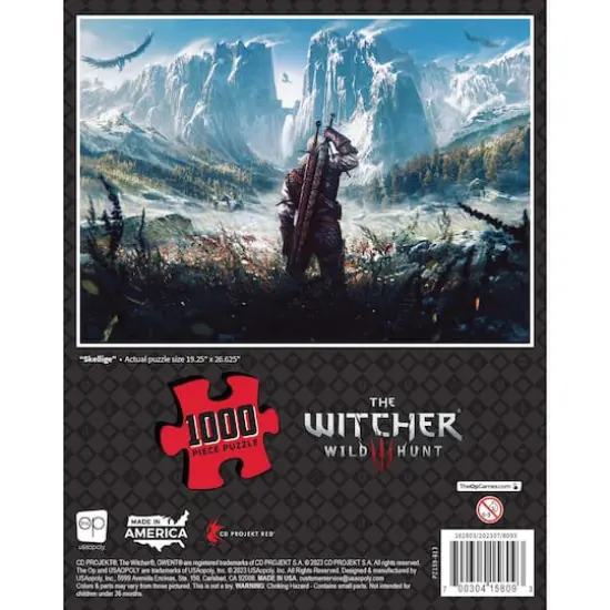 USAopoly&trade; The Witcher Skellige 1,000 Piece Puzzle {5}