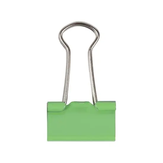 JAM Paper 3/4" Binder Clips, 25ct. Green {4}