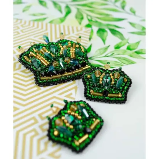 Abris Art Symbol of the Monarch Bead Embroidery Decoration Kit {3}