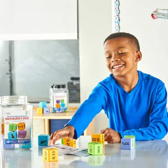 Hand2mind&reg; Multiple Representation Equivalency Dice {4}