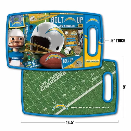 NFL Retro Series Cutting BoardLos Angeles Chargers {4}