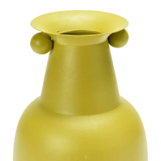 Hello Honey&reg; 8'' Textured Metal Vase with Orbs {6}