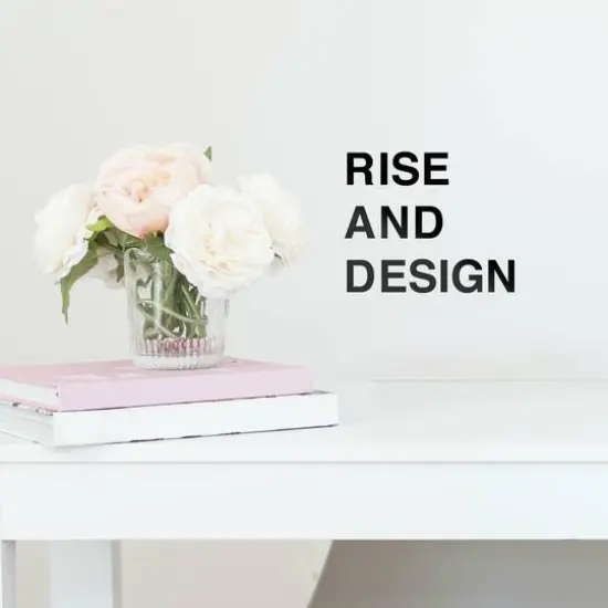 RoomMates Black Sans Serif Alphabet Peel & Stick Decals {4}