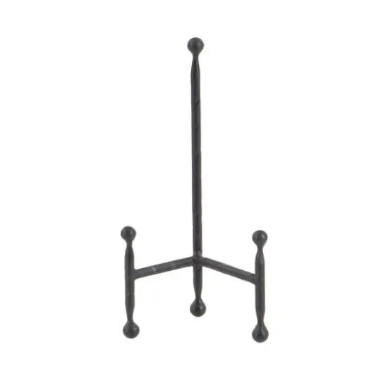 Set of 3" Black Metal Modern Easel, 12", 10", 8" {3}