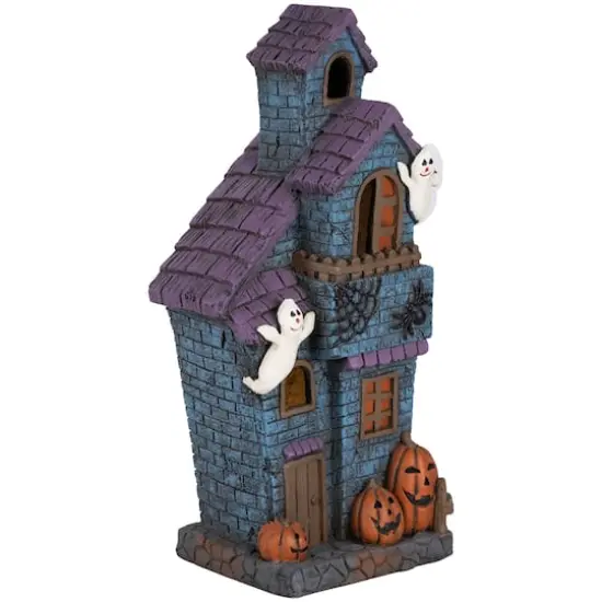 23" LED Haunted House with Ghosts Halloween Decoration {5}