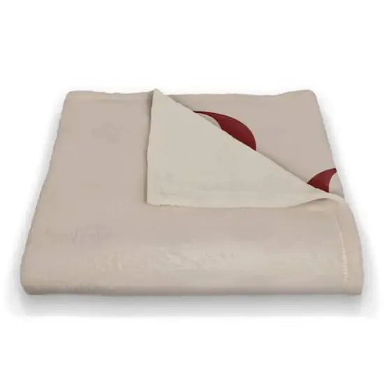 Red, White & Blue Type Coral Fleece Blanket {4}