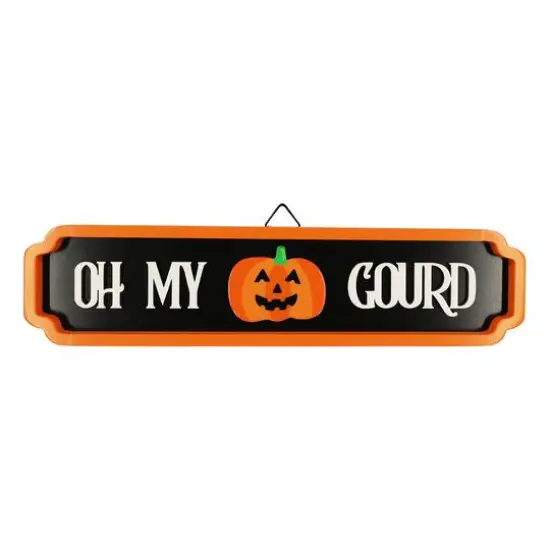 Assorted 15" Playful Halloween Saying Wall Sign, 1pc. by Ashland&reg; {4}