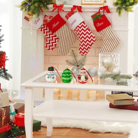 Mr. Christmas 3" Musical Marshmelodies Ornaments Set {5}