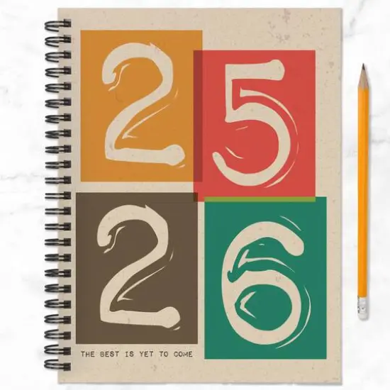 TF Publishing 2025-2026 Stamp Out Medium Weekly/Monthly Planner {7}