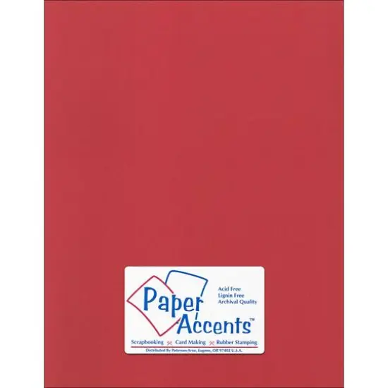 PA Paper&trade; Accents 8.5" x 11" 80lb. Canvas Cardstock Paper, 25 Sheets Dare Devil {1}