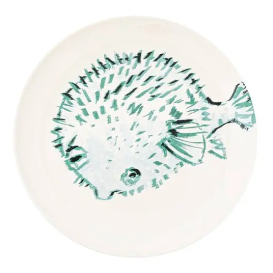 Hello Honey&reg; 10.5" Animal & Flower Stoneware Dinner Plate Set {9}