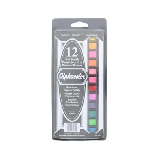 Quartet&reg; Alphacolor&trade; Fluorescents Square Pastel Set {1}