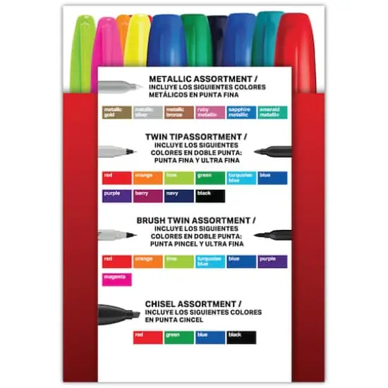 Sharpie&reg; Ultimate Collection Mixed 115 Piece Permanent Markers {6}