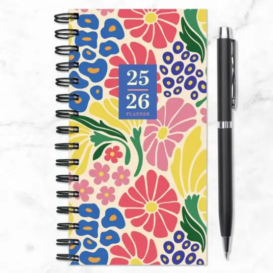 TF Publishing 2025-2026 Floral Medley Small Weekly/Monthly Planner {5}