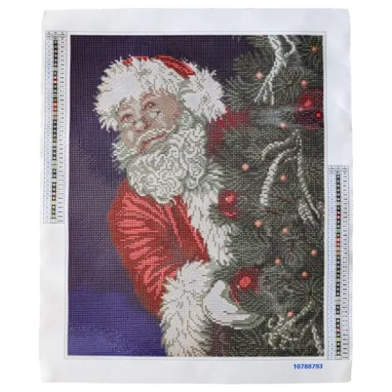 16" x 20" Santa Diamond Art Kit by Make Market® {3}