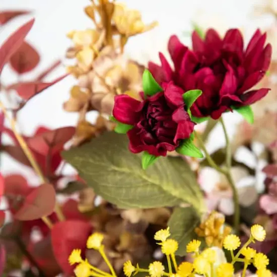 25" Mixed Flower Arrangement in Ceramic Vase {4}