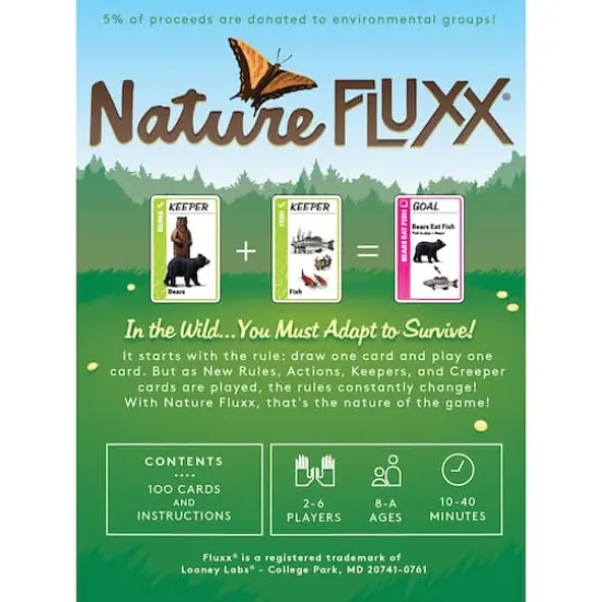 Looney Labs Nature Fluxx&reg; Card Game {5}