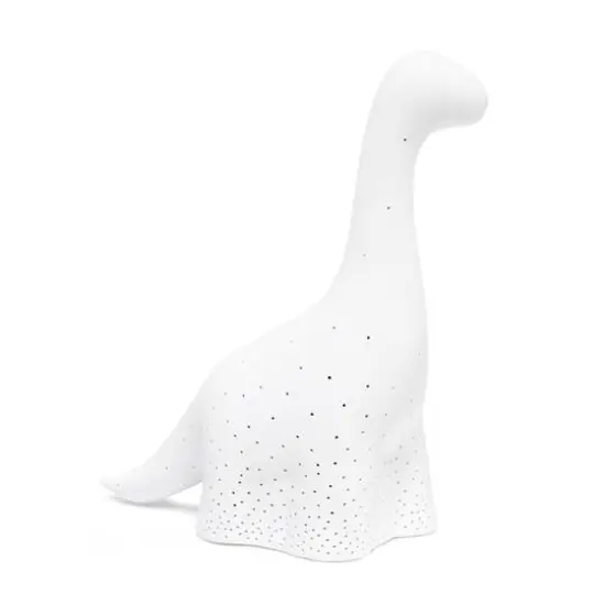 Simple Designs 11" White Porcelain Dinosaur Table Lamp {14}
