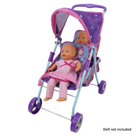 509 Crew Mermaid Twin Doll Stroller {7}