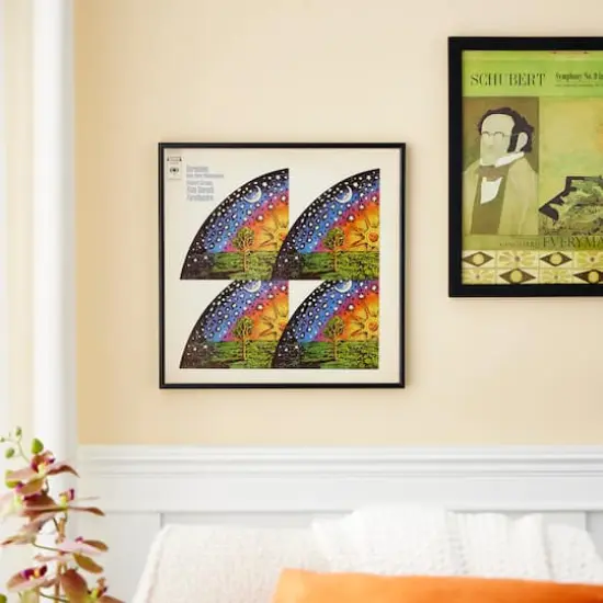 12.5" x 12.5" Black LP Album Frame by Studio D&eacute;cor&reg; {3}