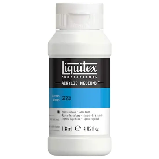 Liquitex&reg; Professional White Gesso Surface Prep Medium {1}