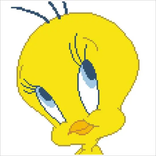 Camelot Dotz Looney Tunes Tweety Diamond Painting Kit {3}