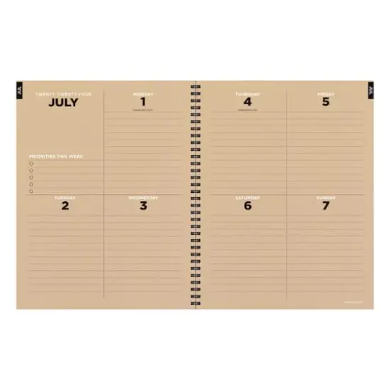 TF Publishing 2024 - 2025 Living Leaf Large Spiral Planner {4}