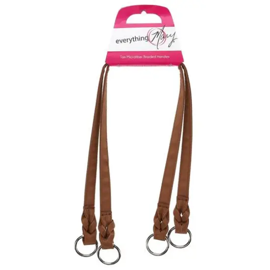 Everything Mary 24" Braided Microfiber Handles, 2ct. Tan {1}