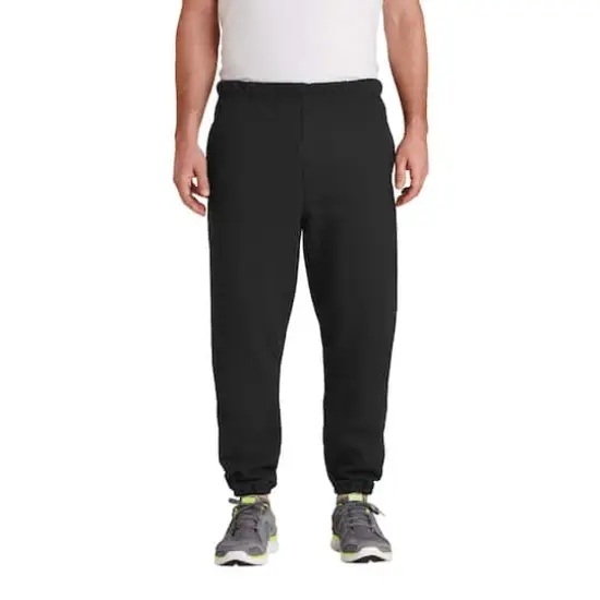 JERZEES&reg; Super Sweats&reg; NuBlend&reg; Sweatpant with Pockets Black {4}