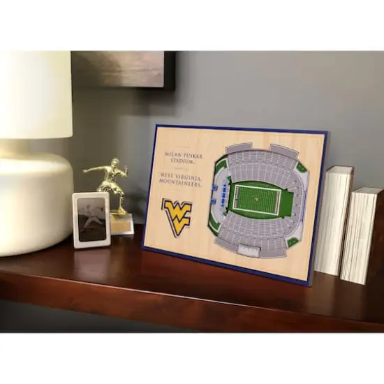 NCAA 3D StadiumViews Desktop Display West Virginia Mountaineers {4}