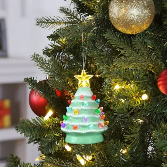 Mr. Christmas 5" Nostalgic Tree Ornament Seafoam {3}