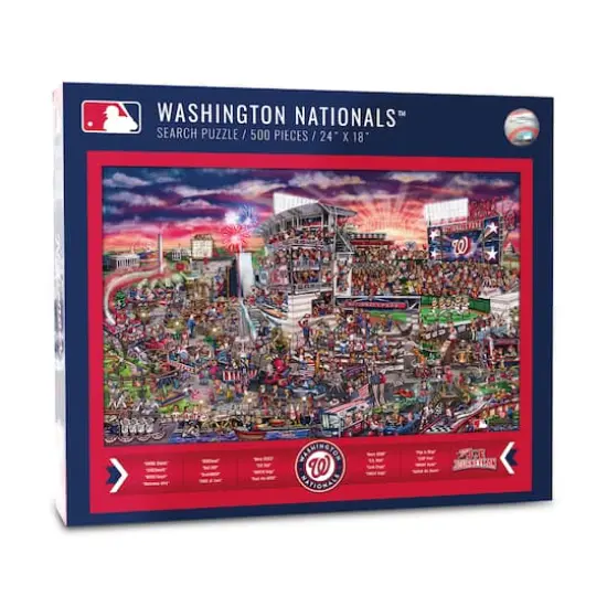 Washington Nationals Joe Journeyman 500 Piece Puzzle {1}