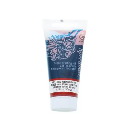 Speedball&reg; Block Printing Ink, 1.25oz. Red {1}
