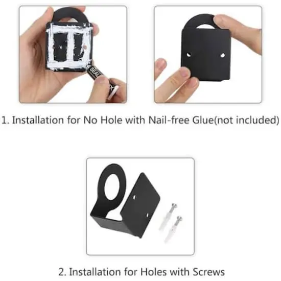 NEX&trade; Wall-Mounted Pot Lid Organizer Rack Set {4}