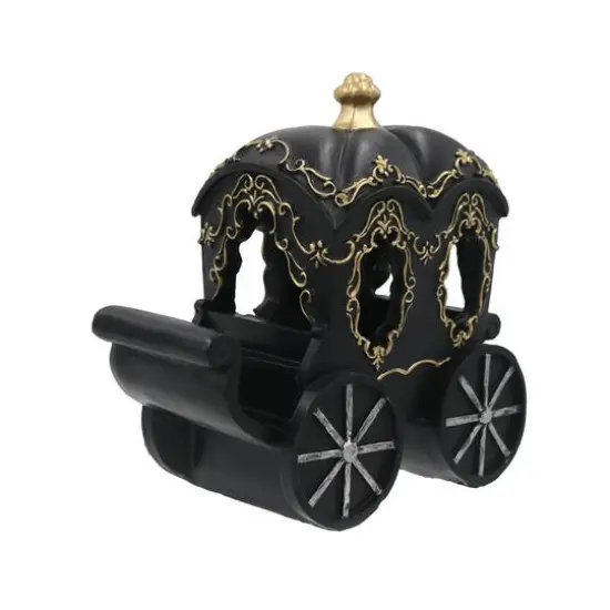 Mini Black Pumpkin Carriage by Ashland&reg; {3}