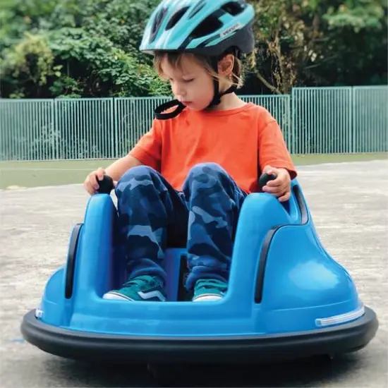 The Bubble Factory Electric RC Kids Ride-On Bumper Car {3}