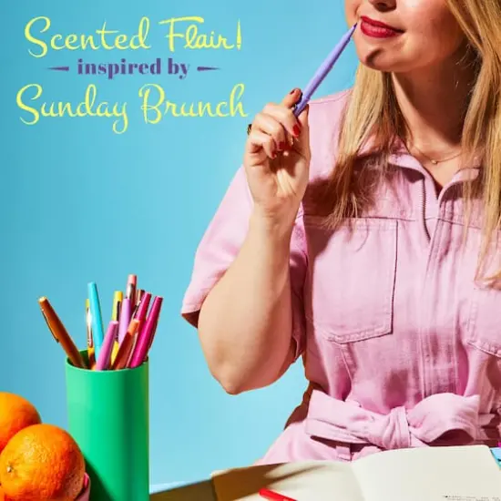 Paper Mate&reg; Flair!&reg; Scented Sunday Brunch&trade; Felt Tip Pen Set {6}
