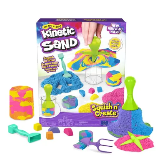 Kinetic Sand&trade; Squish n' Create&trade; Playset {1}