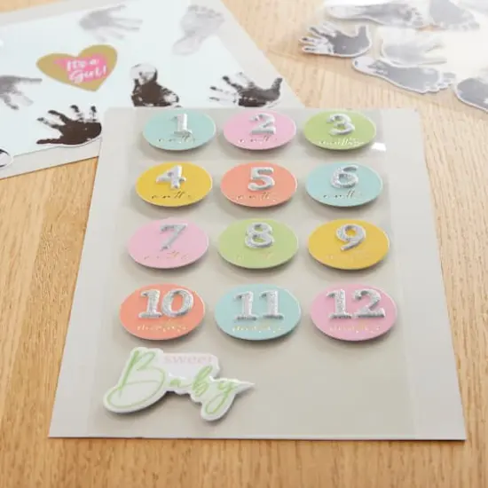 Baby Months Stickers by Recollections&trade; {5}