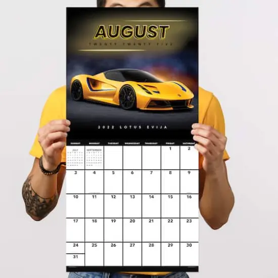 TF Publishing 2025 Dream Cars Wall Calendar {5}