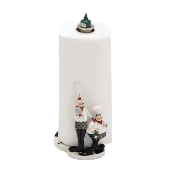 13" Chef Figurine Paper Towel Holder {1}