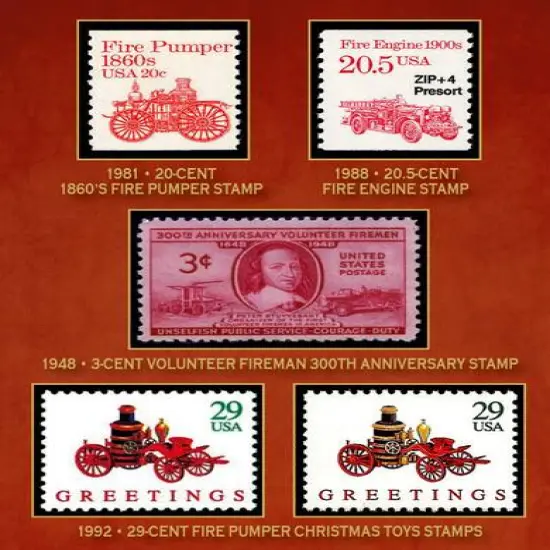 Fireman Stamp Collection {4}
