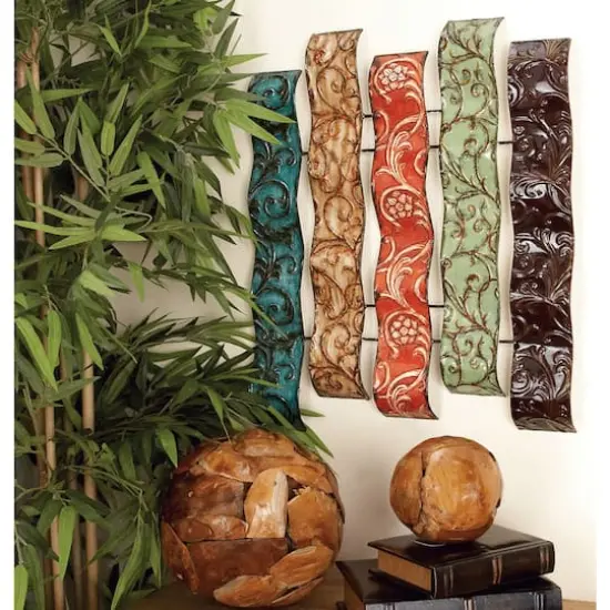 Multicolored Metal Traditional Abstract Wall D&eacute;cor {7}