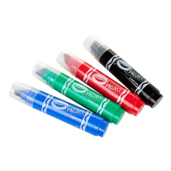 Crayola&reg; Project&trade; Classic Chisel Tip XL Poster Markers, 4ct. {4}