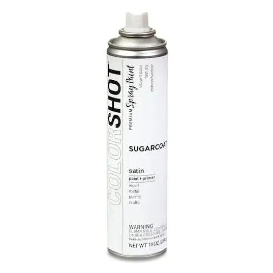 COLORSHOT&reg; Premium Satin Spray Paint Sugarcoat It {5}