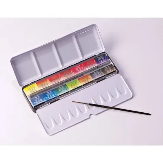 Sennelier 14 Color Watercolor Metal Tin Set {3}