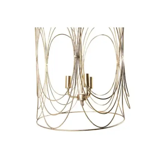Hello Honey&reg; 24" Swirl Wire Pendant Light {7}